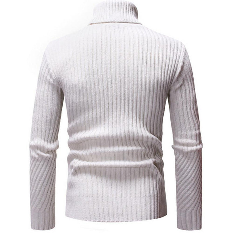 Men's Solid Colored Pullover Sweater - AM APPAREL