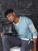 Men's Solid Colored Spring Long Sleeve Top - AM APPAREL