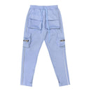 Men's Streetwear Multi-Pocket Cargo Pants W/ Reflective Lines - AM APPAREL