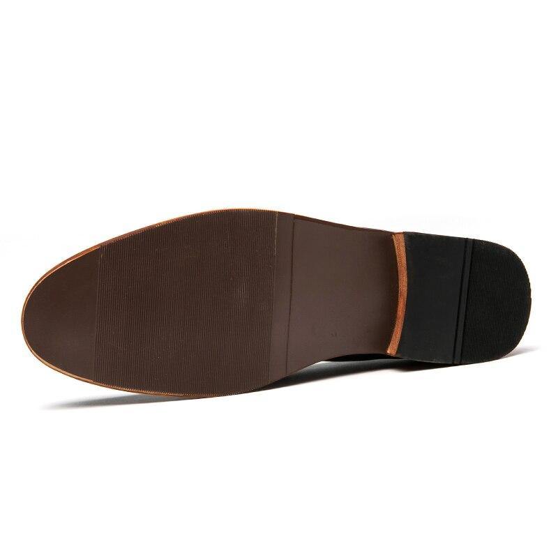 Mens Formal Slip On Faux Leather Loafers - AM APPAREL
