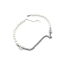 Pearl Letter Beads Necklaces - AM APPAREL