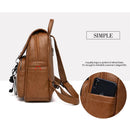 Soft PU Vintage Backpack - AM APPAREL