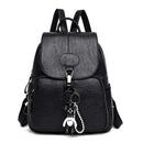 Soft PU Vintage Backpack - AM APPAREL