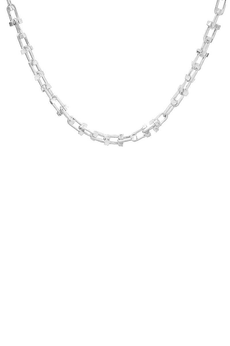 Stylish Chain Link Necklace - AM APPAREL