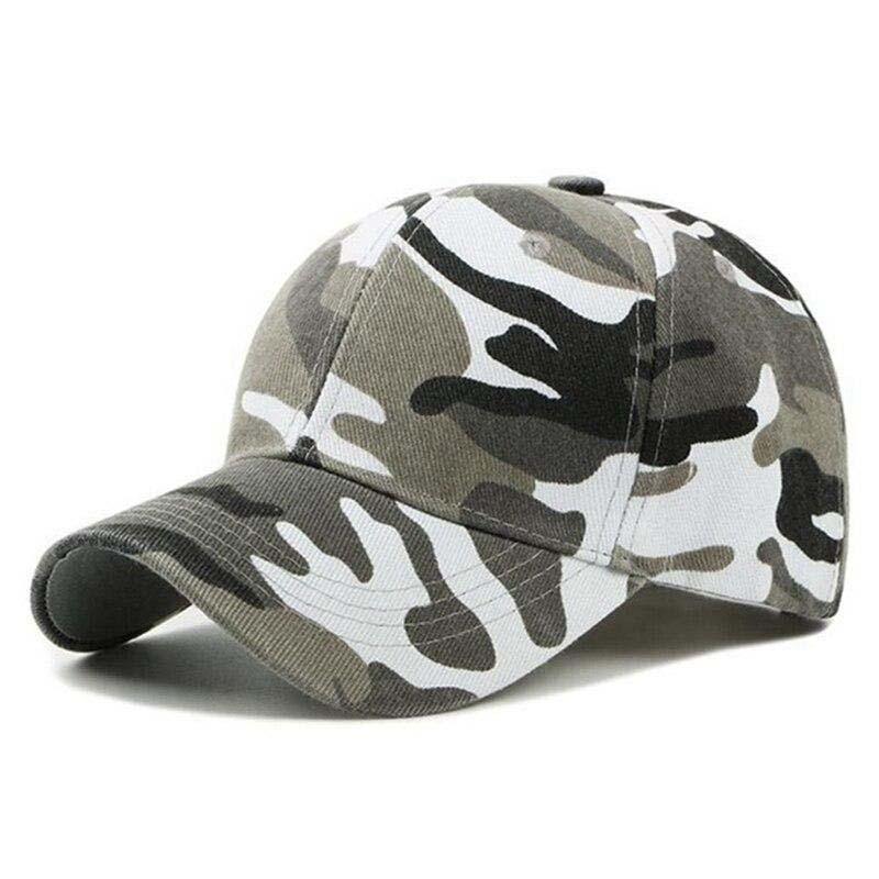 Unisex Camo Baseball Cap - AM APPAREL