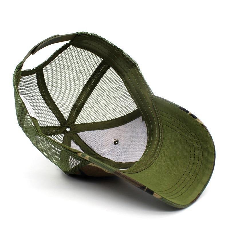 Unisex Camouflage Baseball Cap - AM APPAREL
