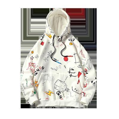 Unisex Casual Printed Streetwear Light Weight Hoodie - AM APPAREL