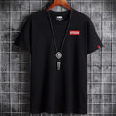 Unisex Solid Colored  O Neck T-Shirt - AM APPAREL