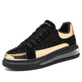 Unisex Sport Style Patent Leather Sneakers - AM APPAREL