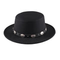 Unisex Vintage Wide Brim Fedora Hat - AM APPAREL