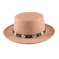 Unisex Vintage Wide Brim Fedora Hat - AM APPAREL