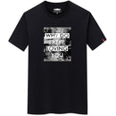 "WHY..." Unisex Light Weight Graphic T-Shirt - AM APPAREL