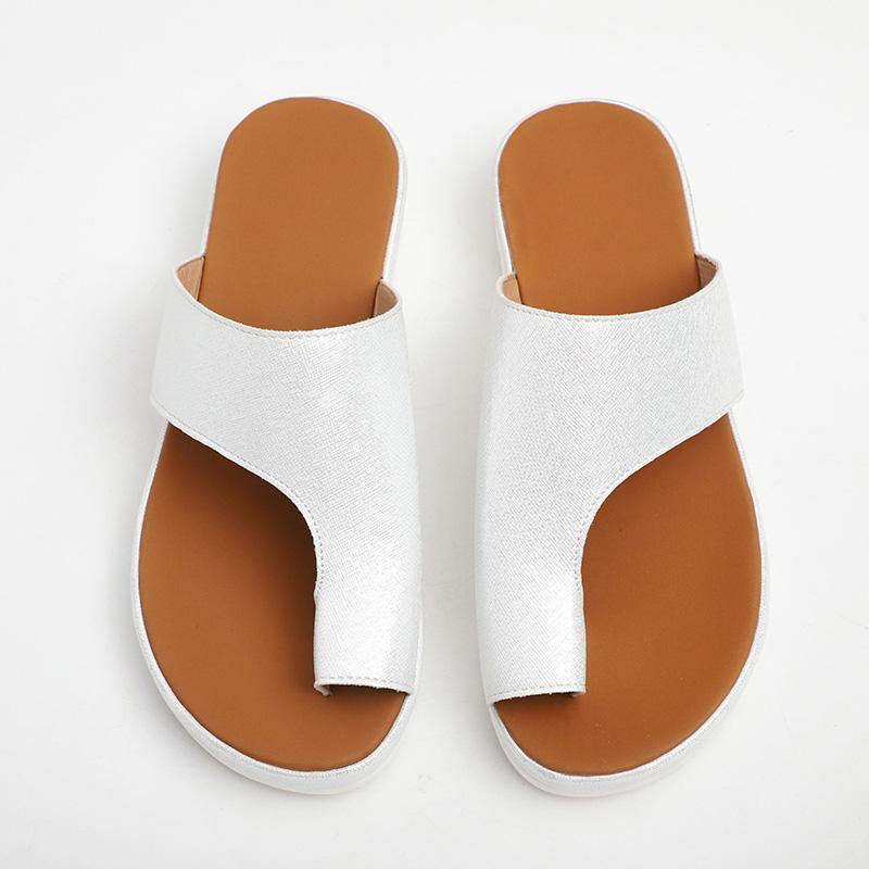 Women's Comfy Flat Platform Sandals - AM APPAREL