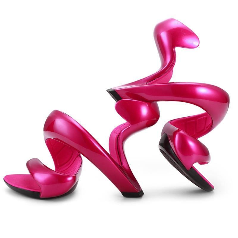 Women's Designer Gladiator High Heels - AM APPAREL