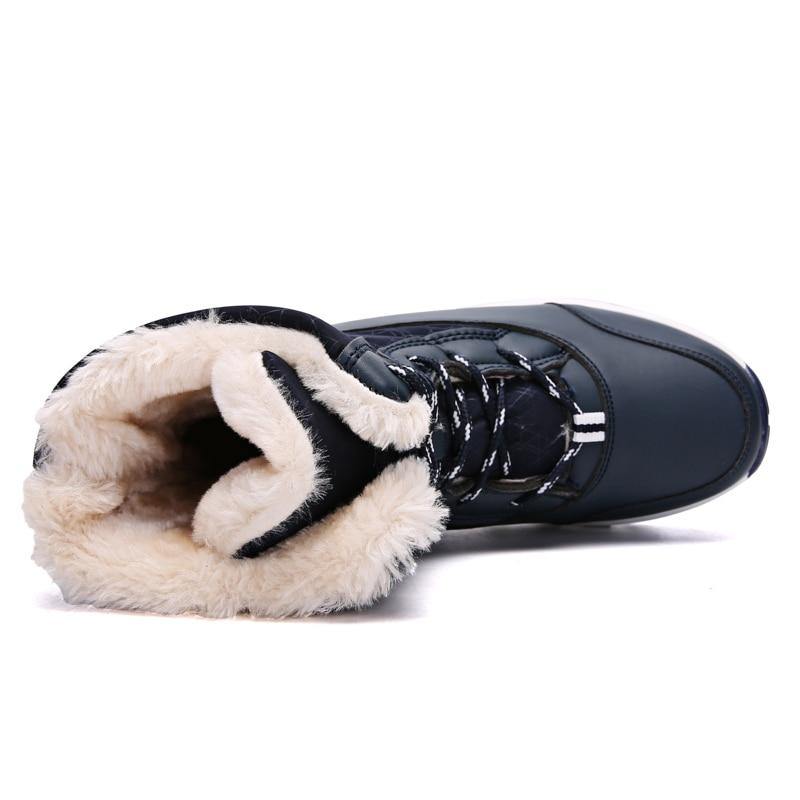 Women's Winter Hight Top Thick Fur Boots - AM APPAREL
