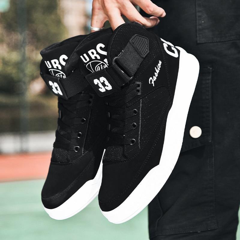 YOURSE Unisex High Top Vulcanized Sneakers - AM APPAREL