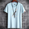 "Z" Men's Graphic Vintage T-shirt - AM APPAREL